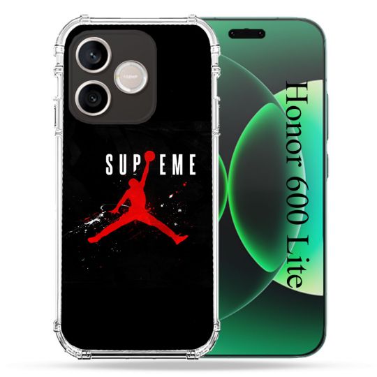 Coque Renforcée Pour Honor 600 Lite 5G Jordan Supreme Noir