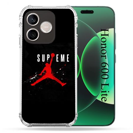 Coque Renforcée Pour Honor 600 Lite 5G Jordan Supreme Noir