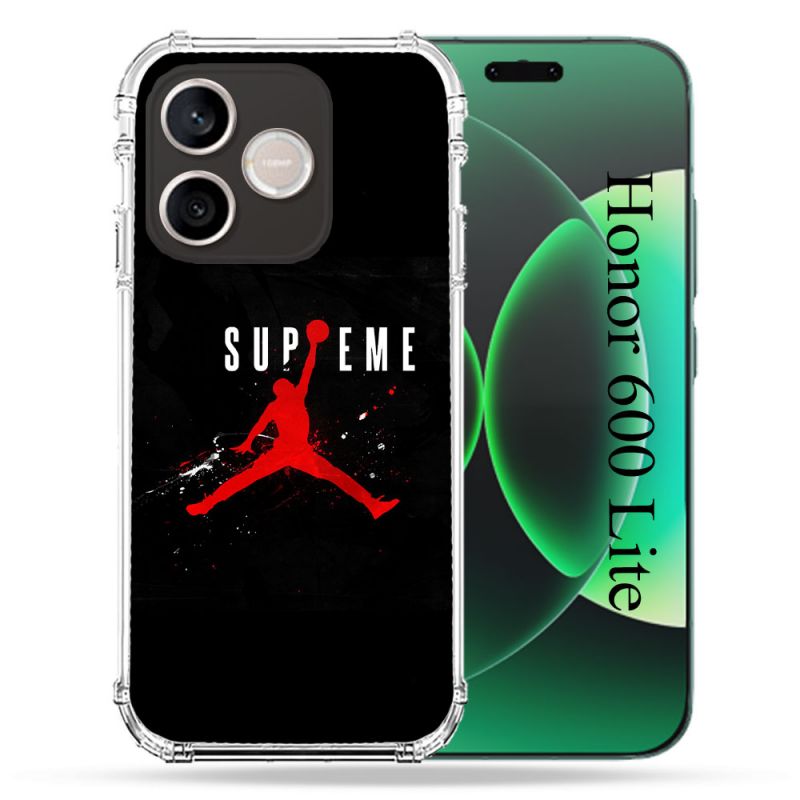 Coque Renforcée Pour Honor 600 Lite 5G Jordan Supreme Noir