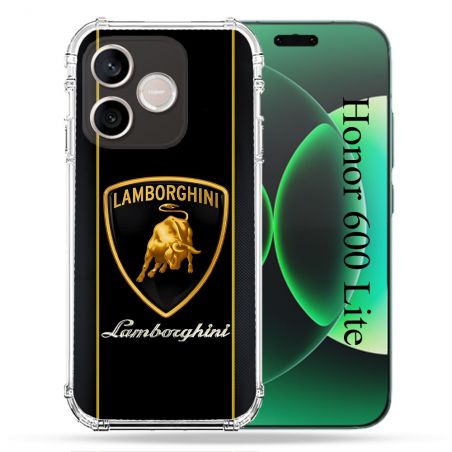 Coque Renforcée Pour Honor 600 Lite 5G Lamborghini Carbone