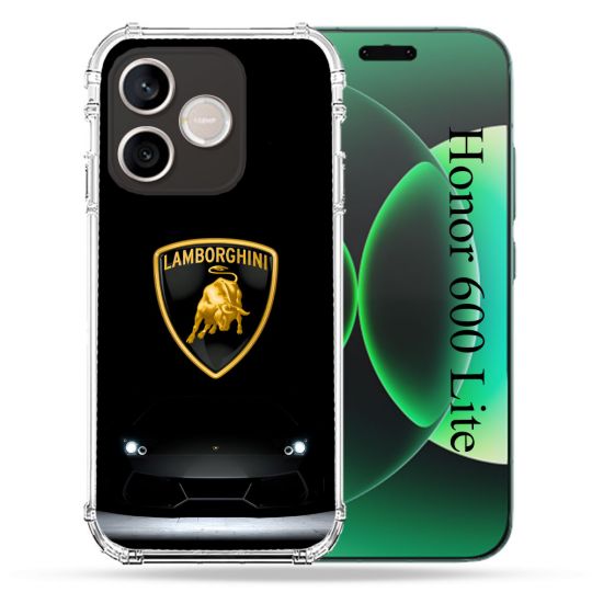 Coque Renforcée Pour Honor 600 Lite 5G Lamborghini Noir