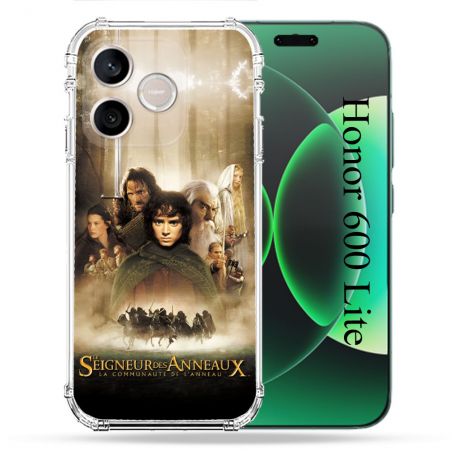 Coque Renforcée Pour Honor 600 Lite 5G Le seigneur Des Anneaux Affiche