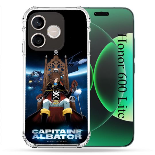 Coque Renforcée Pour Honor 600 Lite 5G Manga Capitaine Albator