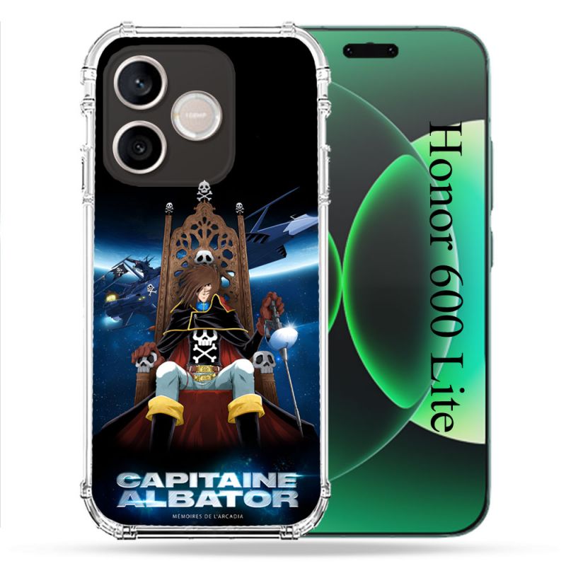 Coque Renforcée Pour Honor 600 Lite 5G Manga Capitaine Albator