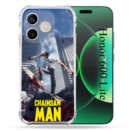 Coque Renforcée Pour Honor 600 Lite 5G Manga Chainsaw Man Denji