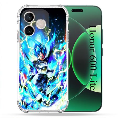 Coque Renforcée Pour Honor 600 Lite 5G Manga Dragon Ball Vegeta Bleu