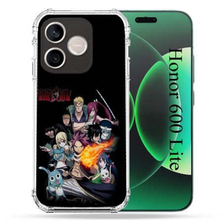 Coque Renforcée Pour Honor 600 Lite 5G Manga Fairy Tail Logo Team