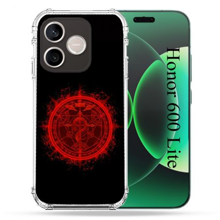 Coque Renforcée Pour Honor 600 Lite 5G Manga Fullmetal Alchemist Logo