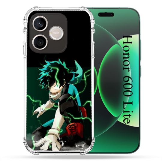 Coque Renforcée Pour Honor 600 Lite 5G Manga My Hero Academia Deku