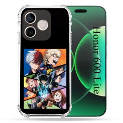 Coque Renforcée Pour Honor 600 Lite 5G Manga My Hero Academia Noir