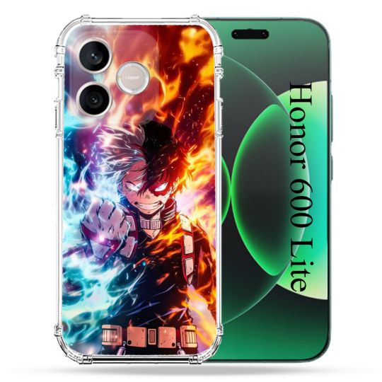 Coque Renforcée Pour Honor 600 Lite 5G Manga My Hero Academia Shoto Portrait