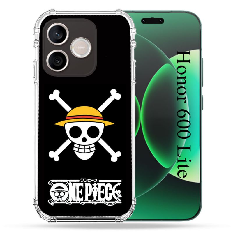 Coque Renforcée Pour Honor 600 Lite 5G Manga One Piece Tete de Mort