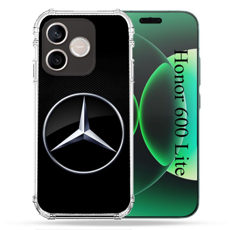 Coque Renforcée Pour Honor 600 Lite 5G Mercedes Carbone