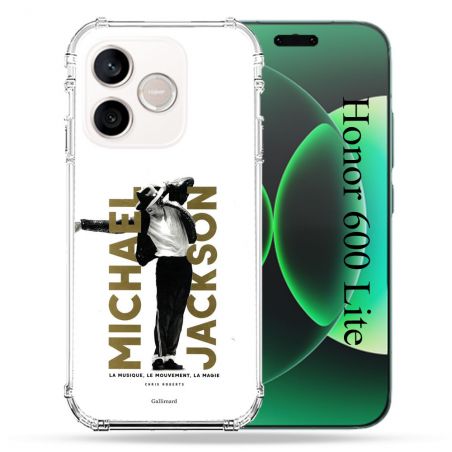 Coque Renforcée Pour Honor 600 Lite 5G Michael Jackson Blanc