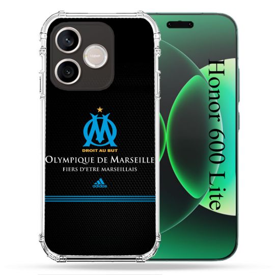 Coque Renforcée Pour Honor 600 Lite 5G Olympique Marseille OM Fier etre Marseillais