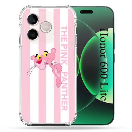 Coque Renforcée Pour Honor 600 Lite 5G Panthere Rose