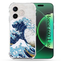 Coque Renforcée Pour Honor 600 Lite 5G Peinture La Grande Vague