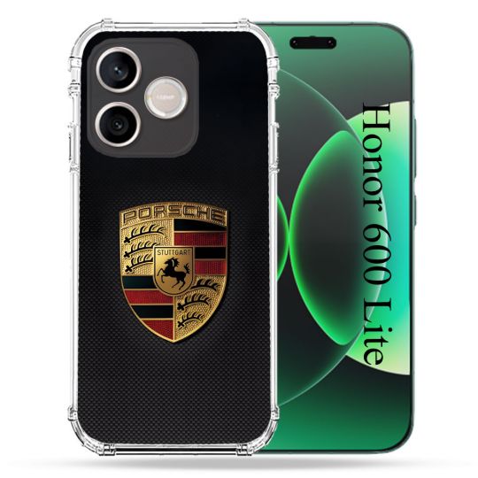 Coque Renforcée Pour Honor 600 Lite 5G Porsche Carbone