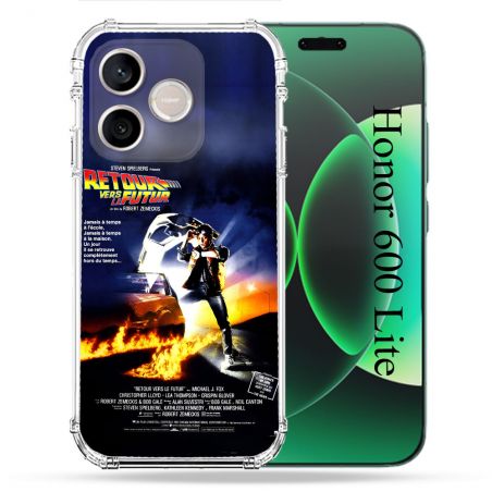 Coque Renforcée Pour Honor 600 Lite 5G Retour Vers Le Futur Affiche