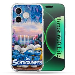 Coque Renforcée Pour Honor 600 Lite 5G Schtroumpfs Forêt