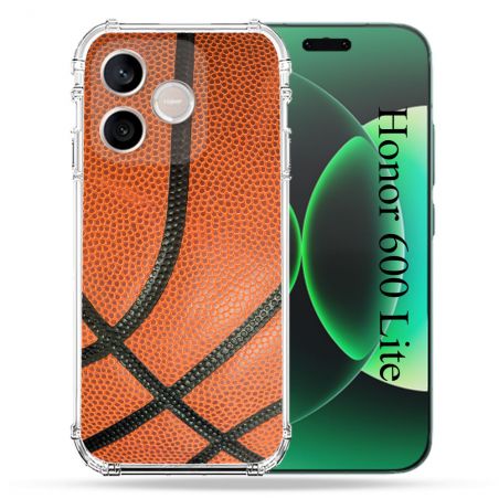 Coque Renforcée Pour Honor 600 Lite 5G Sport Ballon Basket