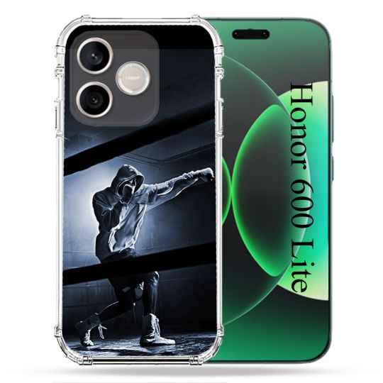 Coque Renforcée Pour Honor 600 Lite 5G Sport Boxe Poing