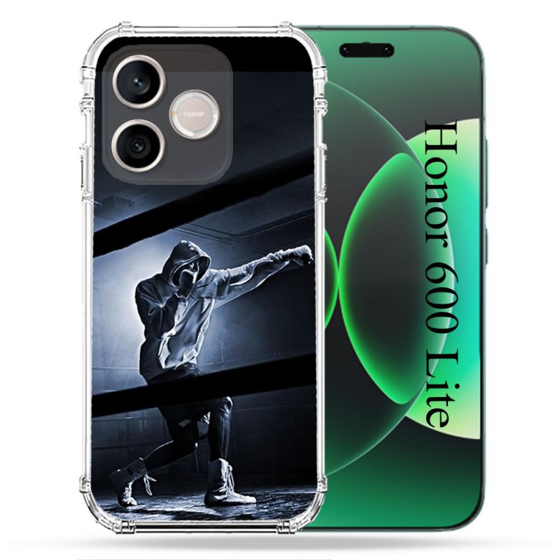 Coque Renforcée Pour Honor 600 Lite 5G Sport Boxe Poing