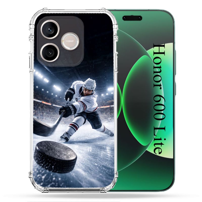 Coque Renforcée Pour Honor 600 Lite 5G Sport Hockey sur Glace