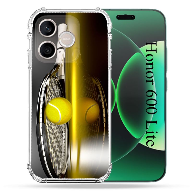 Coque Renforcée Pour Honor 600 Lite 5G Sport Tennis Reflet