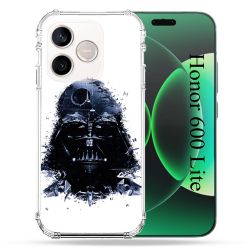 Coque Renforcée Pour Honor 600 Lite 5G Star Wars - Dark Vador Blanc