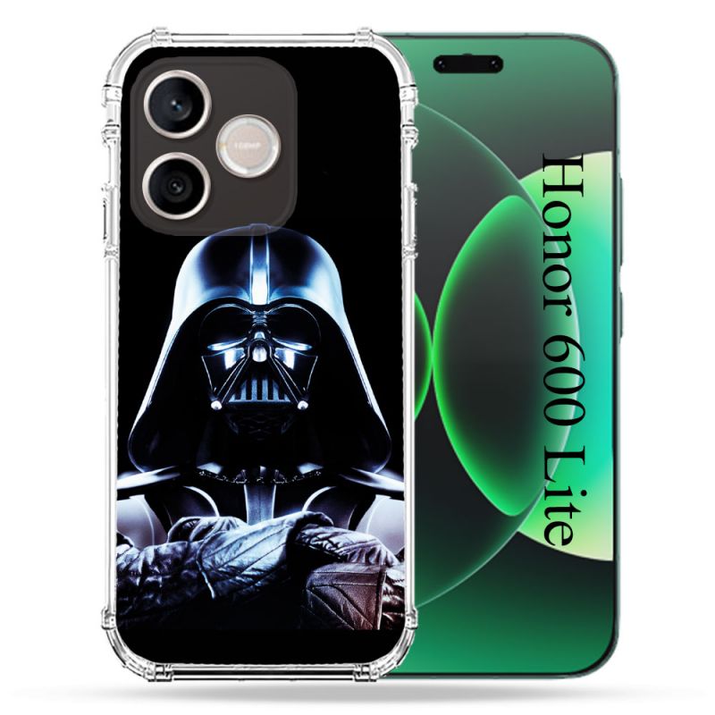 Coque Renforcée Pour Honor 600 Lite 5G Star Wars - Dark Vador Noir