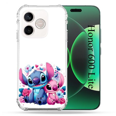 Coque Renforcée Pour Honor 600 Lite 5G Stitch Love