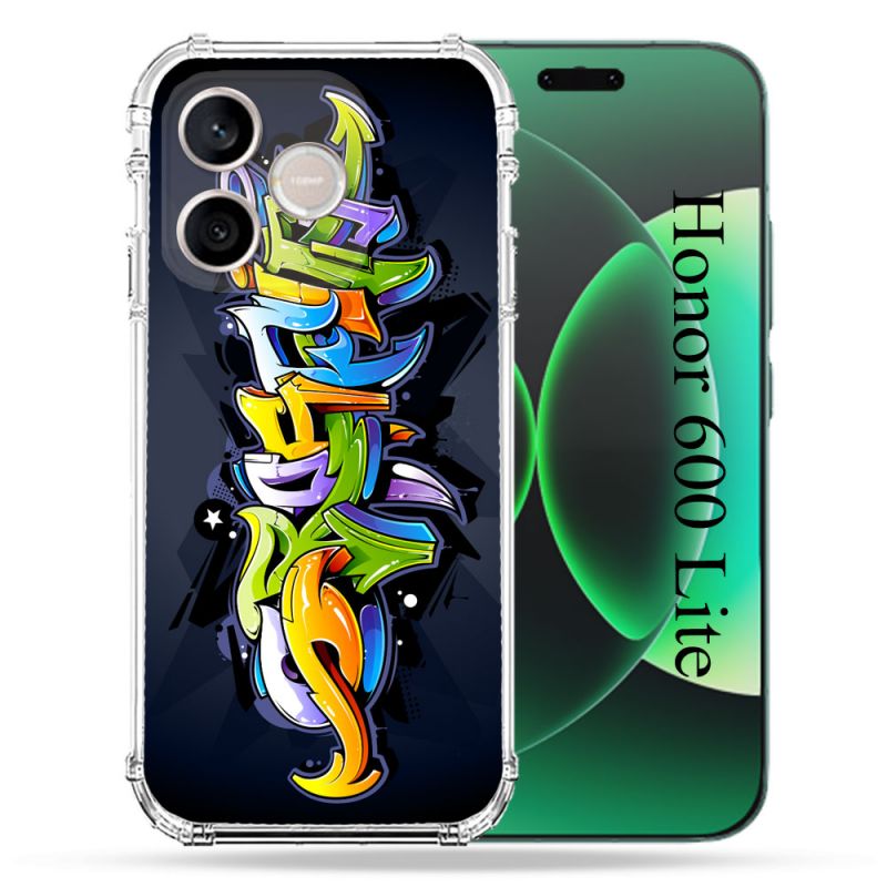 Coque Renforcée Pour Honor 600 Lite 5G Street Art Graffiti