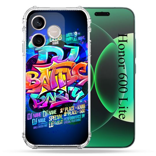 Coque Renforcée Pour Honor 600 Lite 5G Street Art Rap