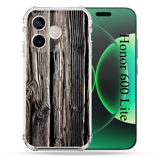 Coque Renforcée Pour Honor 600 Lite 5G Texture Bois