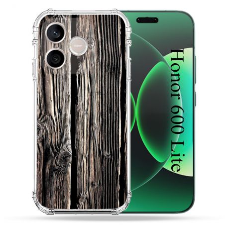 Coque Renforcée Pour Honor 600 Lite 5G Texture Bois