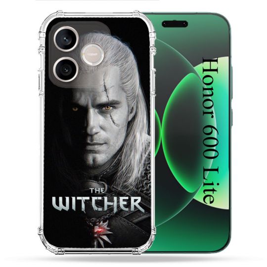 Coque Renforcée Pour Honor 600 Lite 5G The Witcher Noir
