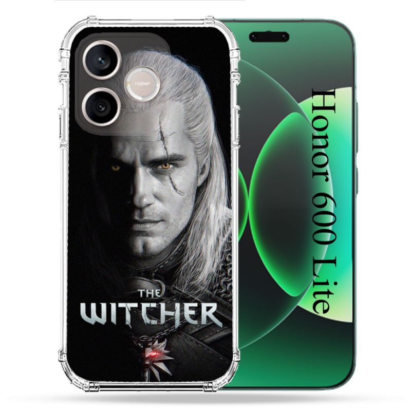 Coque Renforcée Pour Honor 600 Lite 5G The Witcher Noir