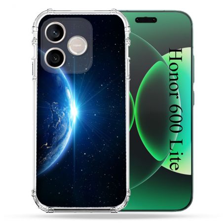Coque Renforcée Pour Honor 600 Lite 5G Univers Planete Terre