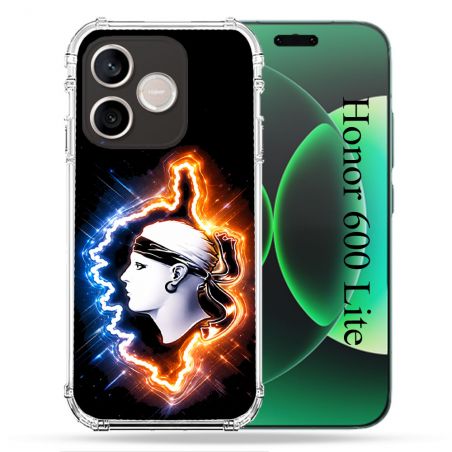 Coque Renforcée Pour Honor 600 Lite 5G Voyage Corse Brillante