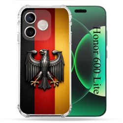Coque Renforcée Pour Honor 600 Lite 5G Voyage Drapeau Allemagne