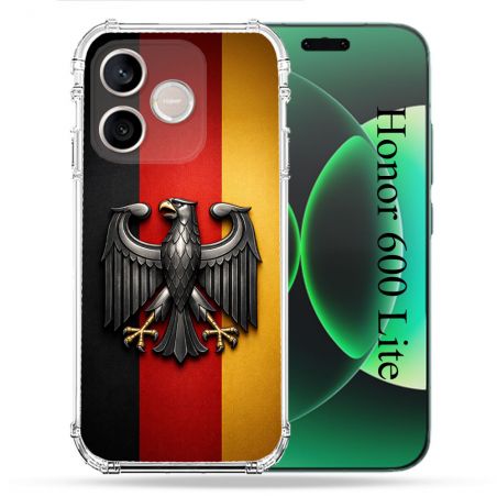 Coque Renforcée Pour Honor 600 Lite 5G Voyage Drapeau Allemagne