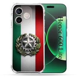 Coque Renforcée Pour Honor 600 Lite 5G Voyage Drapeau Italie