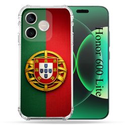 Coque Renforcée Pour Honor 600 Lite 5G Voyage Drapeau Portugal