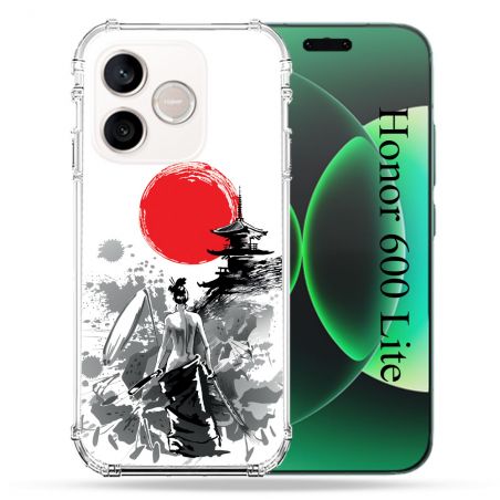 Coque Renforcée Pour Honor 600 Lite 5G Voyage Japon Femme
