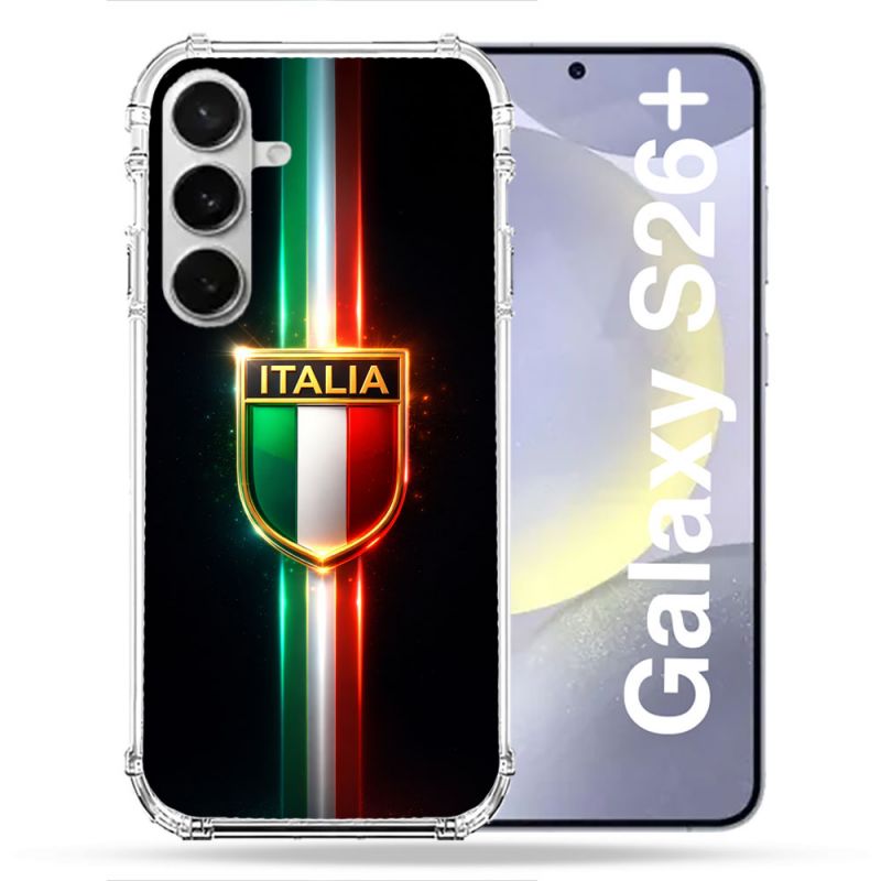 Coque Renforcée Pour Samsung Galaxy S26 Plus Voyage Drapeau Italie 3 2026