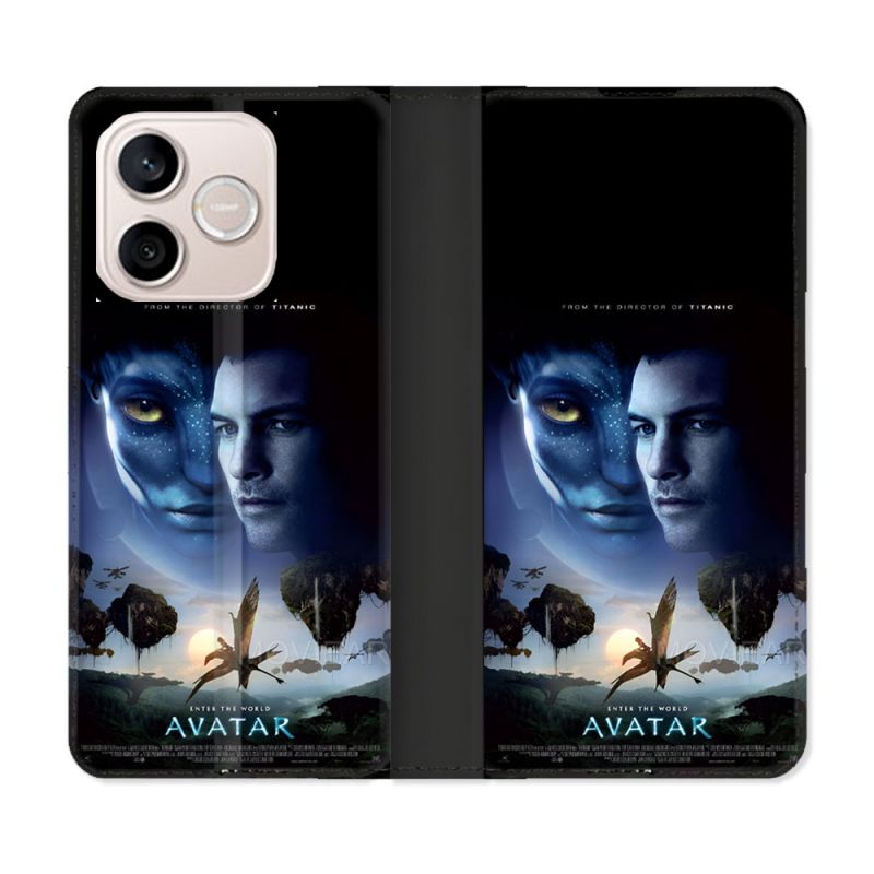 Housse Cuir Portefeuille Pour Honor 600 Lite 5G Avatar