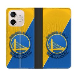 Housse Cuir Portefeuille Pour Honor 600 Lite 5G Basket Golden State Warriors