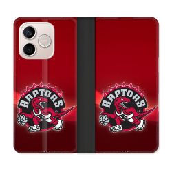 Housse Cuir Portefeuille Pour Honor 600 Lite 5G Basket Toronto Raptors