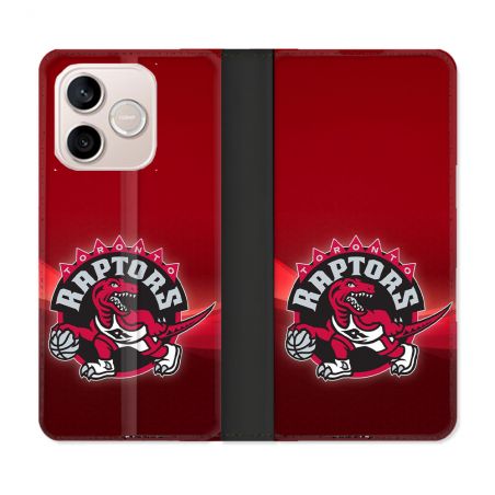 Housse Cuir Portefeuille Pour Honor 600 Lite 5G Basket Toronto Raptors